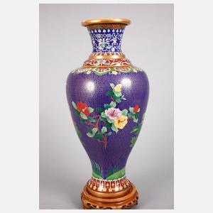 Paar Salonvasen Cloisonné