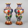Paar Salonvasen Cloisonné