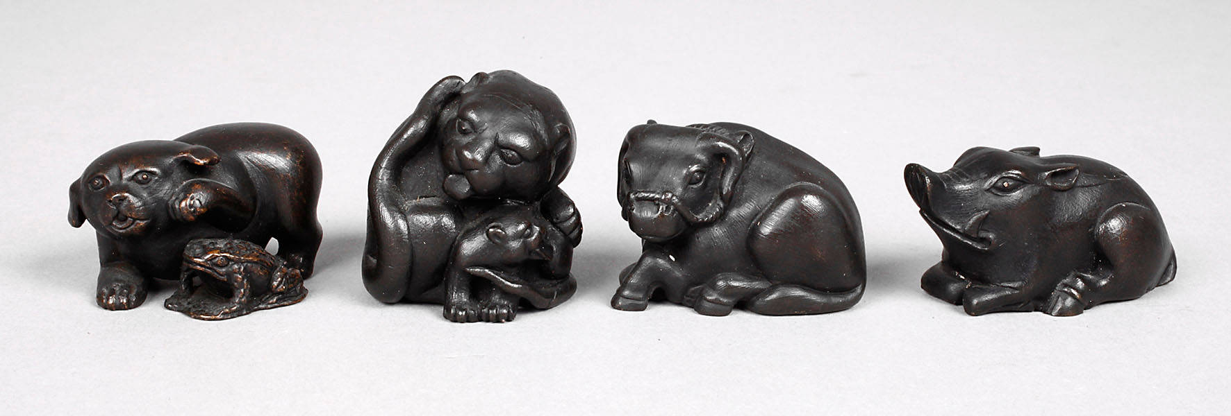 Vier Kleinbronzen