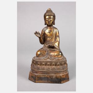 Bronzeplastik Buddha