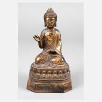 Bronzeplastik Buddha111