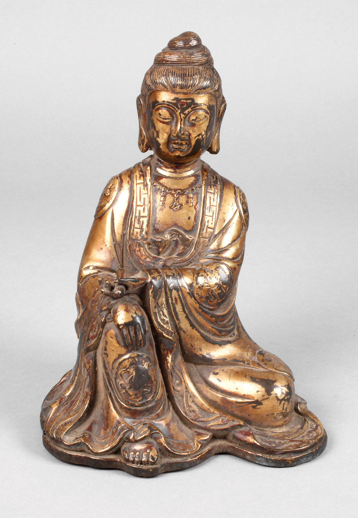 Bronzeplastik Guanyin