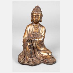 Bronzeplastik Guanyin