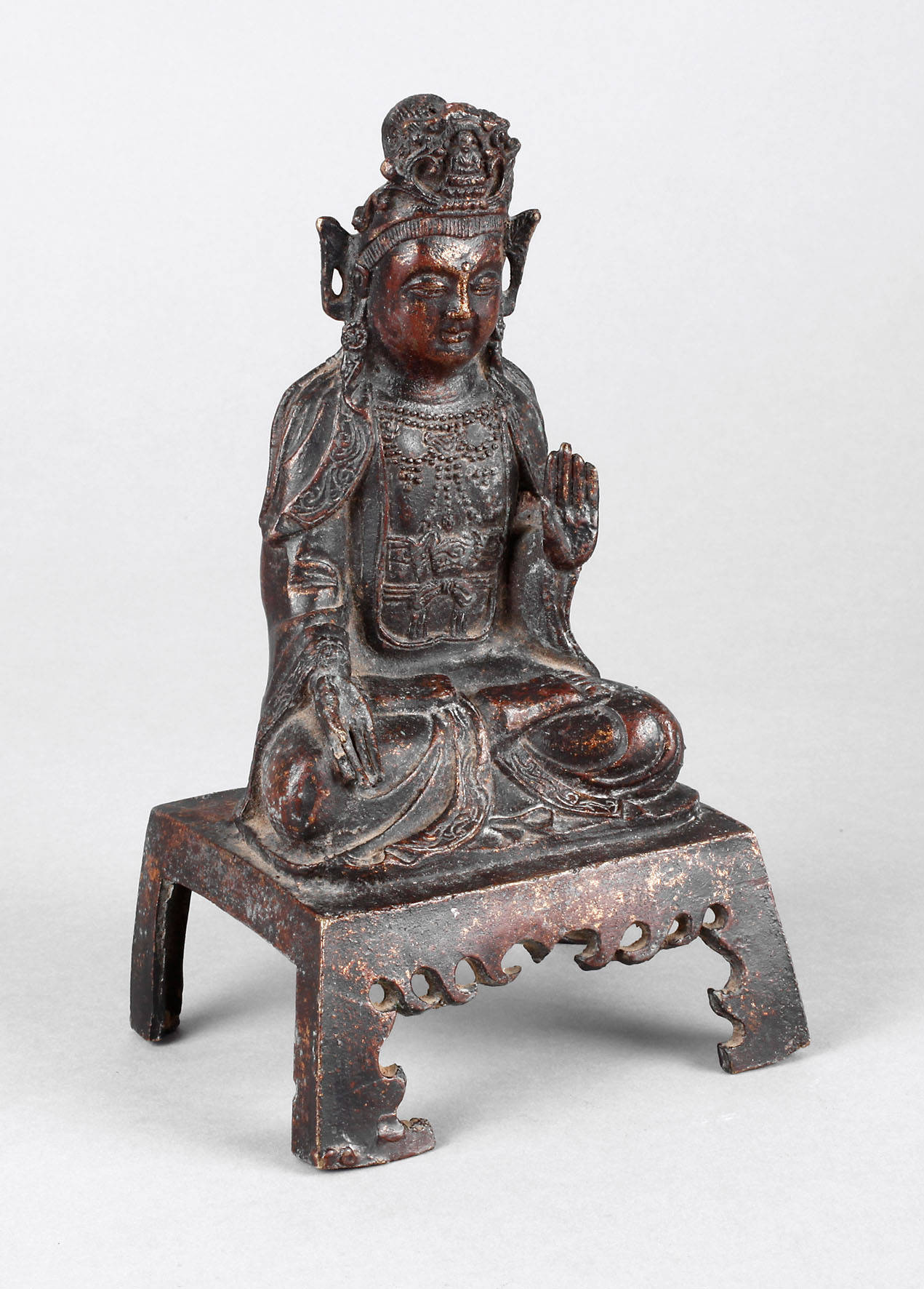 Bronzeplastik Guanyin