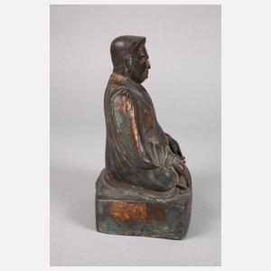 Bronzeplastik Marpa Lotsawa