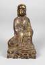 Bronzeplastik sitzender Luohan