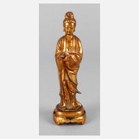 Bronzestatuette Guanyin111