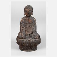 Bronzeplastik Buddha111