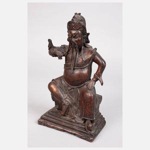 Drei figürliche Bronzeplastiken