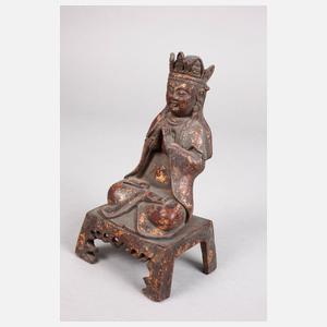 Drei figürliche Bronzeplastiken