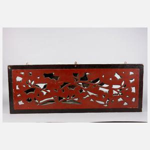 Geschnitzte Supraporta