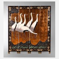 Paravent mit Chinoiserien111