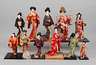 Konvolut japanischer Geisha-Puppen