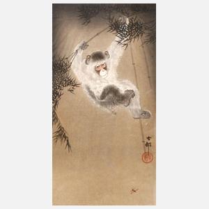 Farbholzschnitt Japan