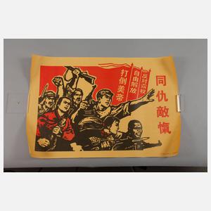 Sieben Propagandaplakate