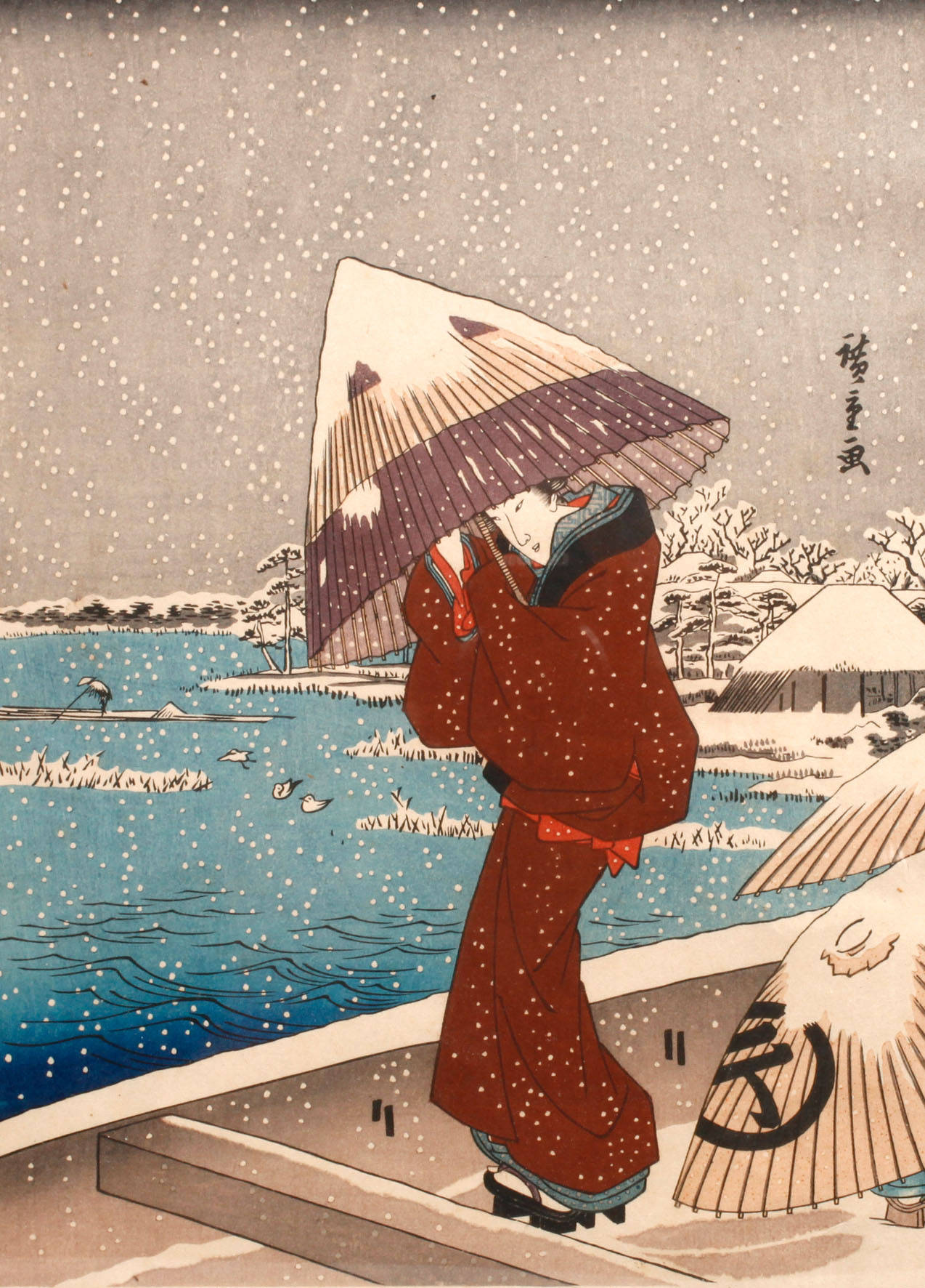Utagawa Hiroshige, Farbholzschnitt