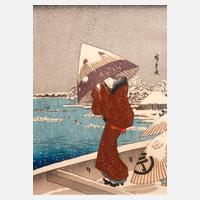 Utagawa Hiroshige, Farbholzschnitt111