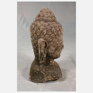 Gartenplastik Buddha
