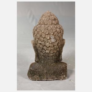 Gartenplastik Buddha