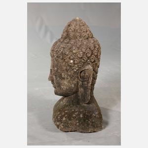 Gartenplastik Buddha