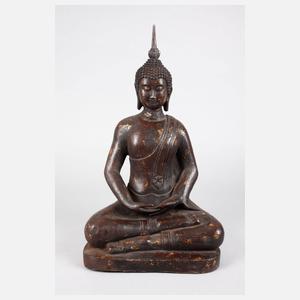 Bronzeplastik Buddha
