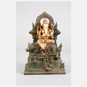 Bronzeplastik Ganesha