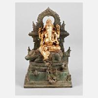 Bronzeplastik Ganesha111