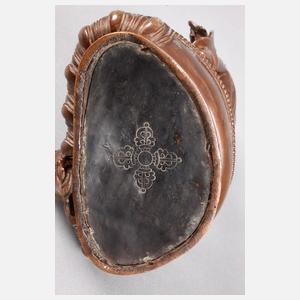 Bronzeplastik Grüne Tara