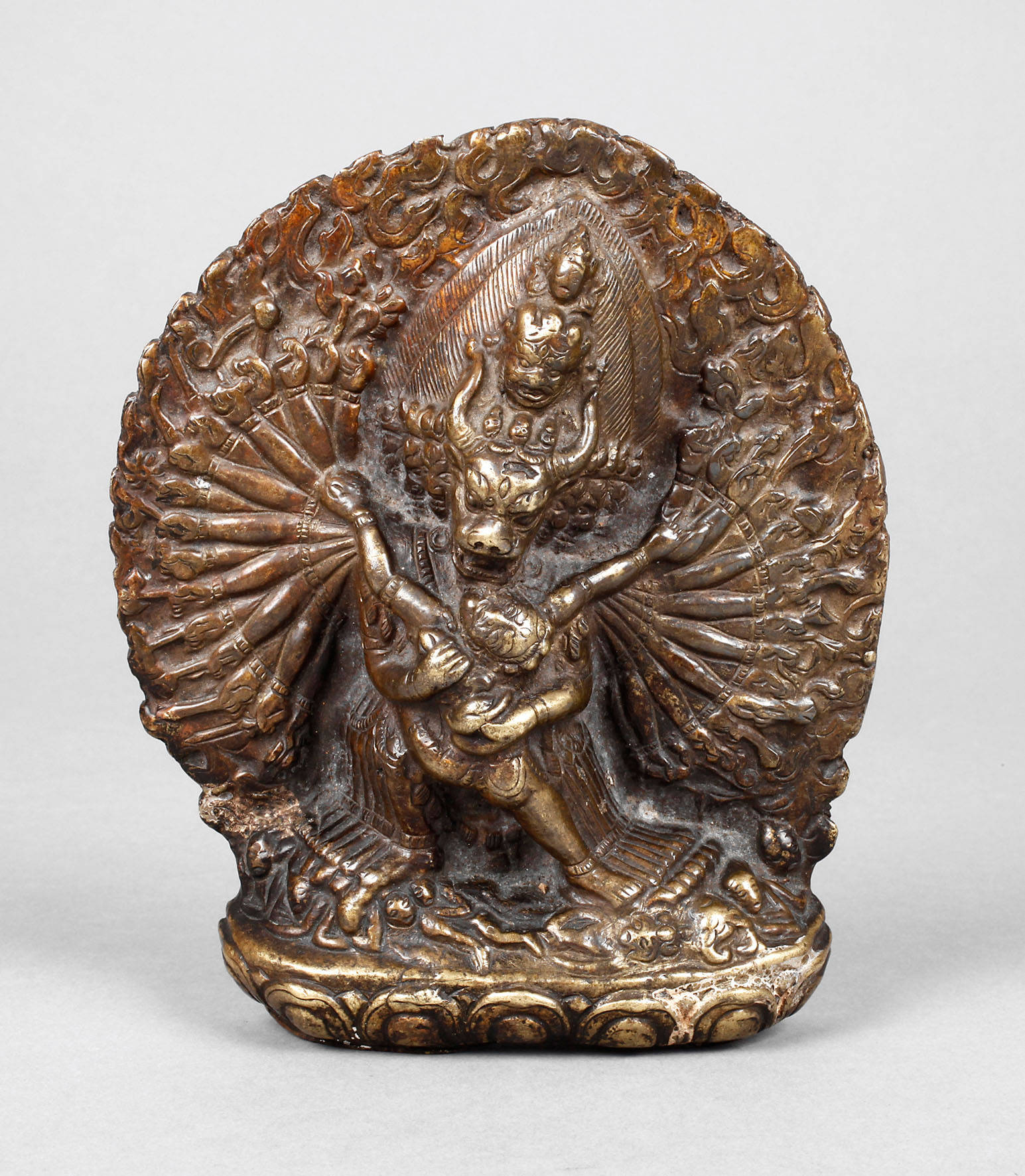 Bronzeplastik Yamantaka