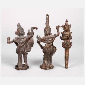 Drei Kleinbronzen