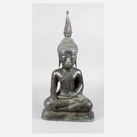 Große Bronzeplastik Buddha111
