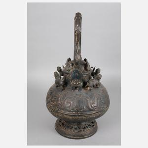 Große Tempelzeremoniekanne Java