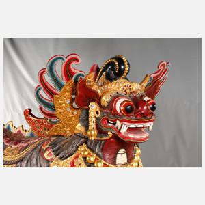 Großer geschnitzter Barong