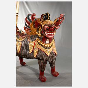Großer geschnitzter Barong