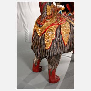 Großer geschnitzter Barong