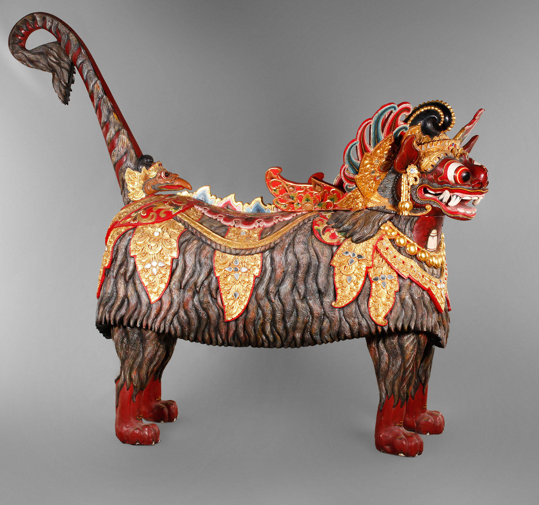 Großer geschnitzter Barong