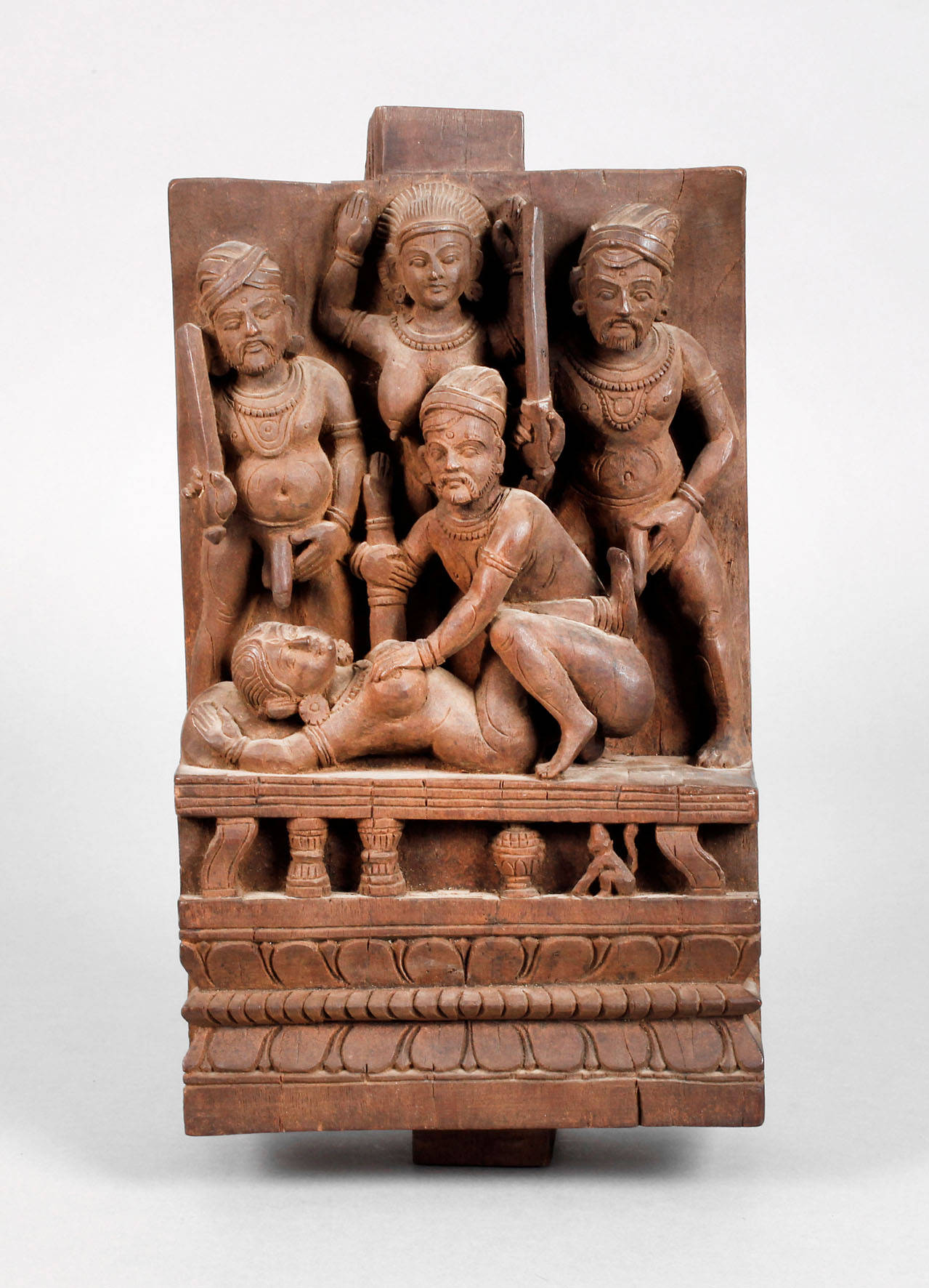 Erotische Schnitzerei