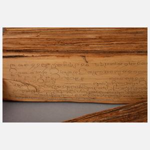 Großes Pali-Manuskript