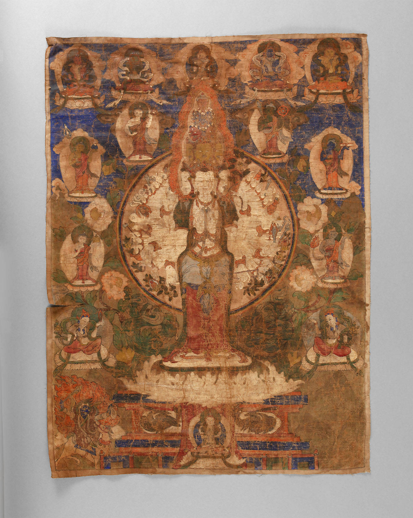 Thangka Die Barmherzigkeit