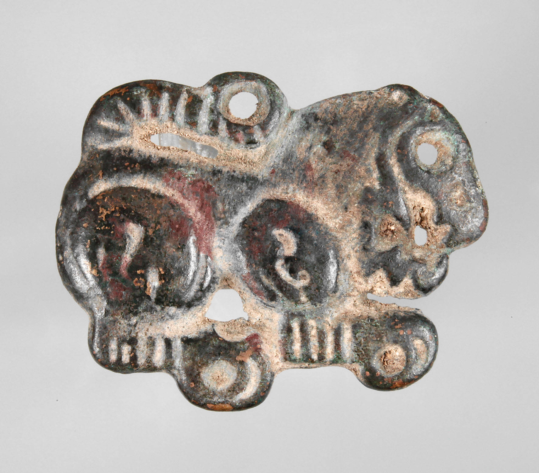 Antike zoomorphe Applike