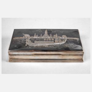 Zigarettendose Silber