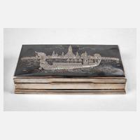 Zigarettendose Silber111