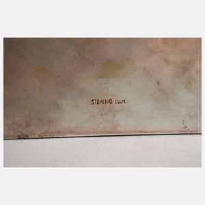 Zigarettenetui Silber