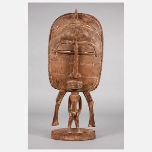 Großköpfige Totenfigur der Senufo
