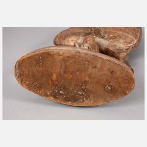 Großköpfige Totenfigur der Senufo