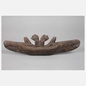 Zwei Schnitzereien Afrika