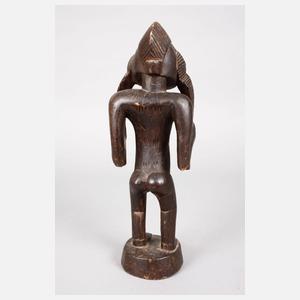 Zwei Skulpturen der Ashanti