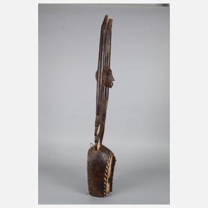 Tanzaufsatzmaske mit figürlichem Aufsatz