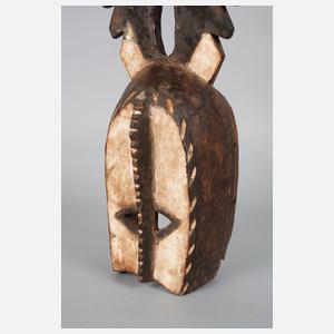 Tanzaufsatzmaske mit figürlichem Aufsatz