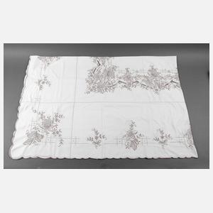 Tischdecke Handstickerei